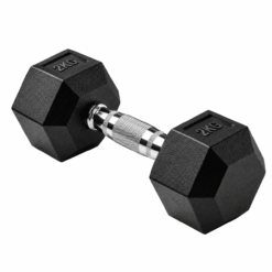 Rubber Hexa Dumbbells <p class="modelnumber isDisabled">Model: IR92022</p>